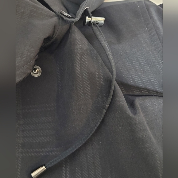 London Fog Hooded Trench Coat - Size S - Picture 12 of 16